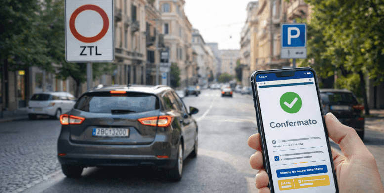 Parcheggio e ZTL: perché pianificare prima di spostarsi in auto
