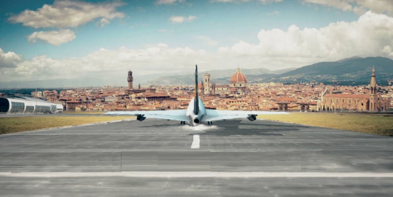 Parcheggio all'aeroporto di Firenze