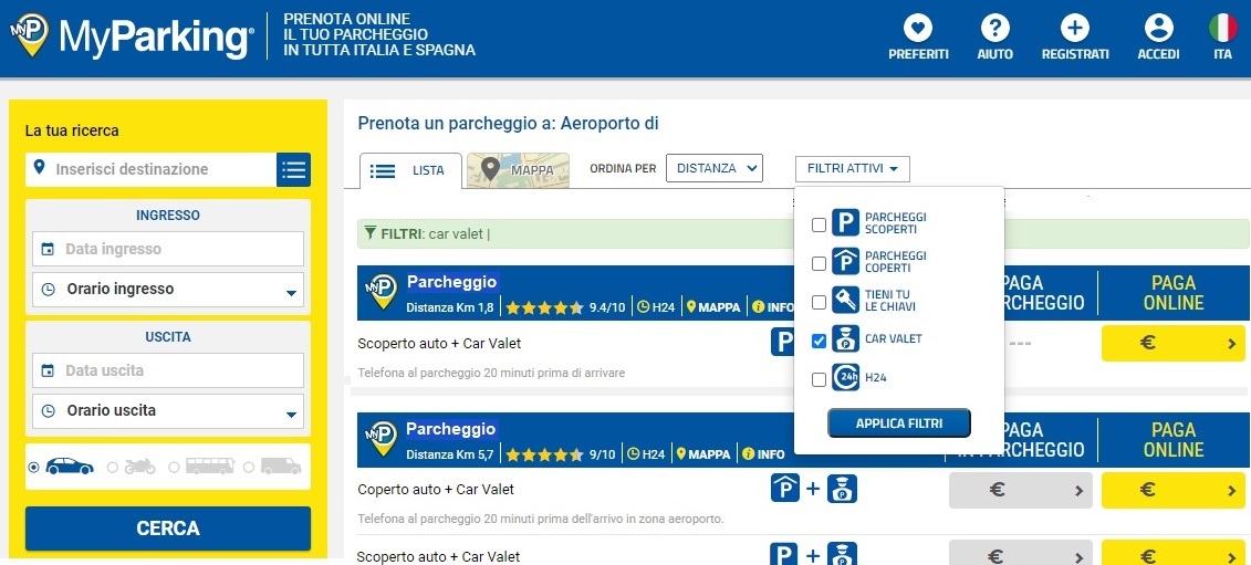 Car Valet MyParking